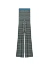 Retori Micro-check Trousers In Blue