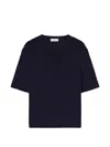 Retori Net-stitch T-shirt In Blue