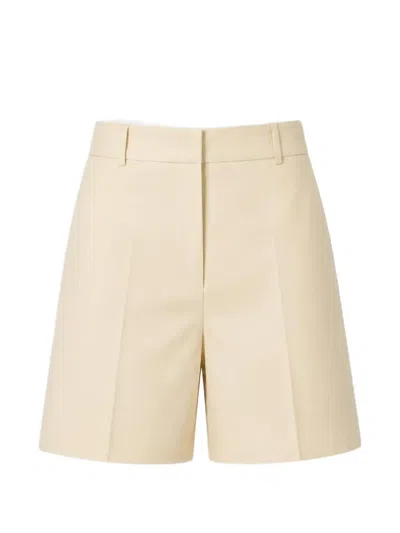 Retori Poplin Tailored Shorts In Brown