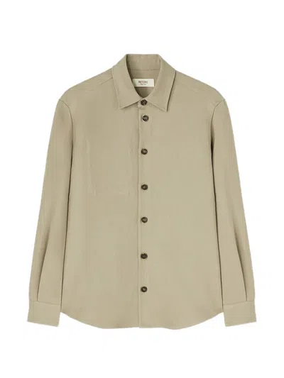 Retori Relaxed-fit Linen Shirt In Neutral