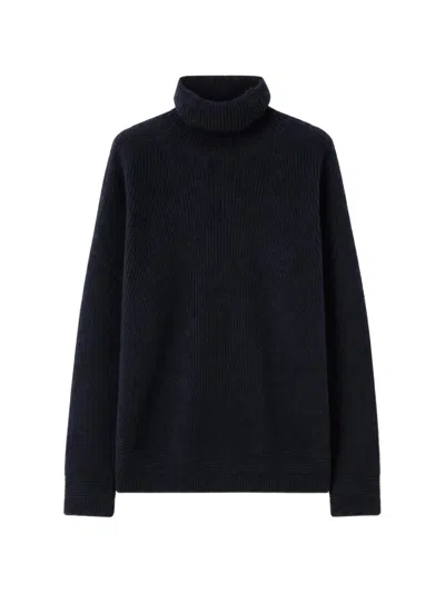 Retori Ribbed-knit Cashmere Sweater In Black