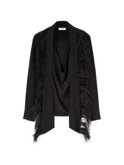 Retori Scarf-detail Blouse In Black