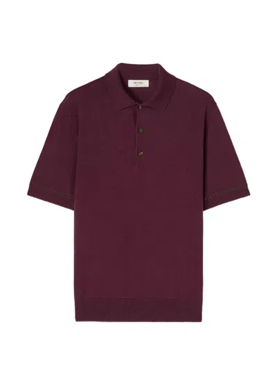Retori Short-sleeve Polo Shirt In Red