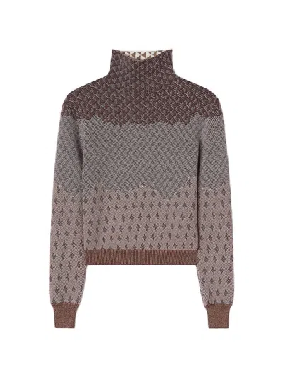Retori Turtleneck Sweater In Brown
