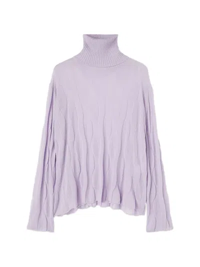 Retori Turtleneck Sweater In Purple