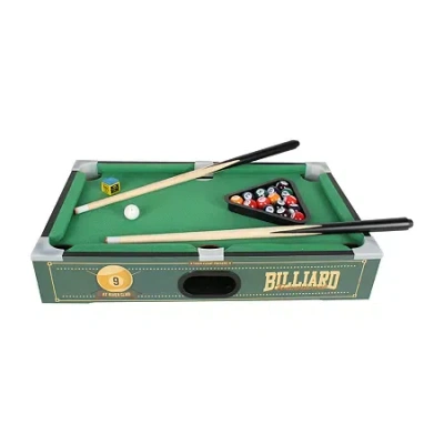 Retro Arcade Desktop Pool Table In Green