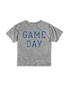 Retro Brand Boys' Game Day Tri Blend Crewneck Tee - Little Kid In Streaky Grey