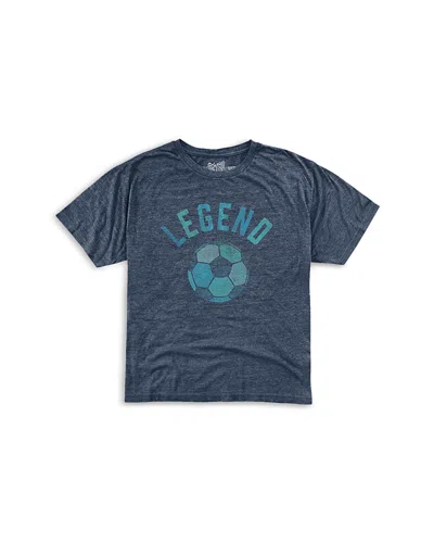 Retro Brand Boys' Legend Soccer Tee - Little Kid In Streaky Navy