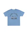 Retro Brand Boys' They See Me Rollin Golf Cart Tee - Little Kid In Carolina Blue