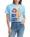 Retro Brand Original  Get Lost T-shirt In Blue