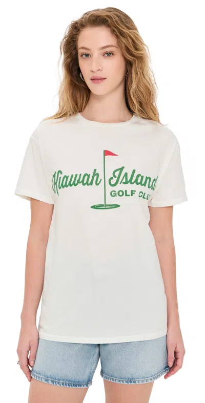 Retro Brand Kiawah Island Golf Club Tee Antique White