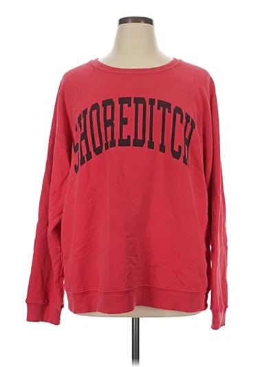 Pre-owned Retro Brand Long Sleeve T-shirt In Red