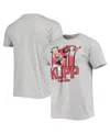 Retro Brand Men's Original  Cooper Kupp Heathered Gray Eastern Washington Eagles Player T-shirt In Heathered Gray