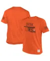 Retro Brand Men's Original  Orange Oklahoma State Cowboys 1890 Original Drink Local T-shirt In Orange