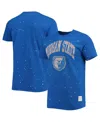 Retro Brand Original  Royal Morgan State Bears Bleach Splatter T-shirt In Royal