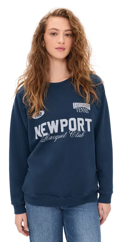 Retro Brand Newport Racquet Club Pullover Vmn