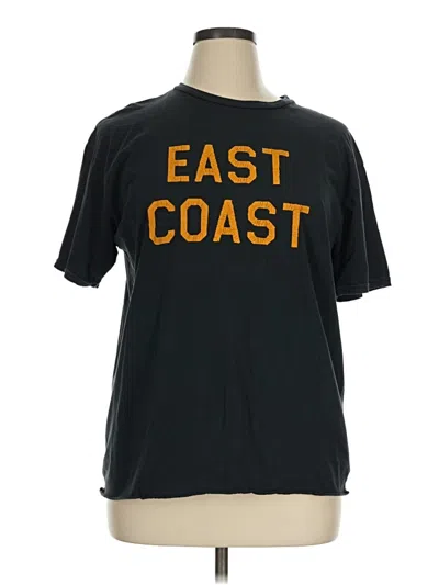 Pre-owned Retro Brand Short Sleeve T-shirt In Black