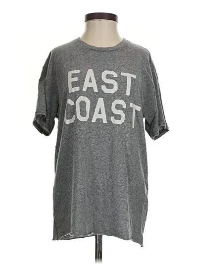 Pre-owned Retro Brand Short Sleeve T-shirt In Gray