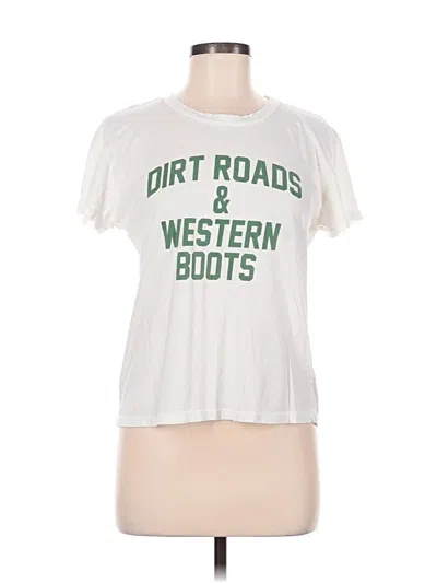Pre-owned Retro Brand Short Sleeve T-shirt In White