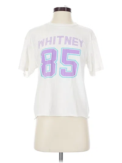 Pre-owned Retro Brand Short Sleeve T-shirt In White