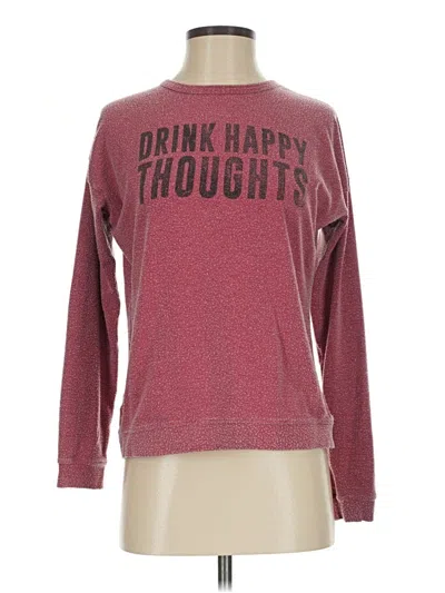 Pre-owned Retro Brand Sweatshirt In Burgundy