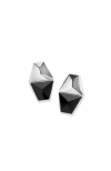 Retro Chic Echo Earrings In Silver