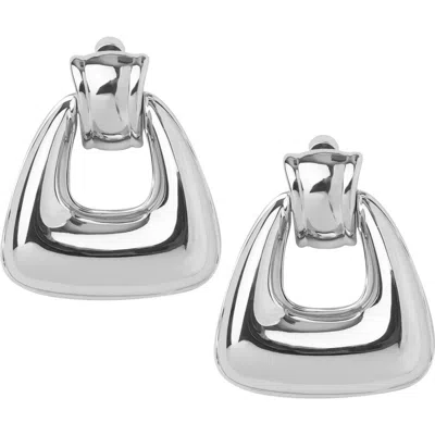 Retro Chic Ostuni Silver Earrings