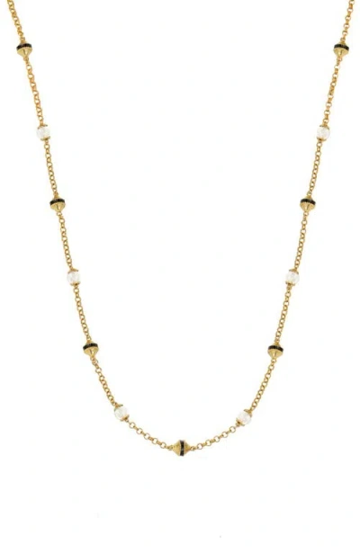 Retro Chic Roman Dawn Sautoir In Gold