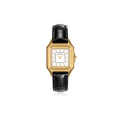 Retro Chic Women's Black / Gold Loyal Watch - Black In Multi