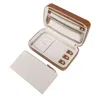 Retro Chic Women's Brown Big Leather Jewellery Box In Brown