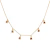Retro Chic Women's Gold / Brown Aeolian Bells Necklace