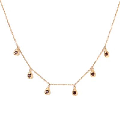 Retro Chic Women's Gold / Brown Aeolian Bells Necklace