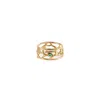Retro Chic Women's Gold / Green Verdant Whisper Ring In Multi
