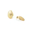Retro Chic Women's Gold Lumina Orbit Earrings In Gold