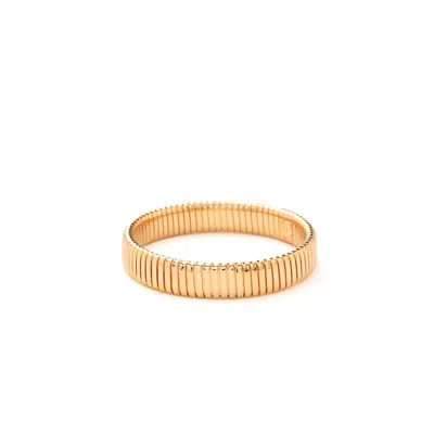 Retro Chic Women's Gold Wide Gladiatorl Minimalist Bracelet