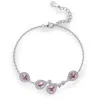 Retro Chic Women's Purple Lavender Bracelet In Purple
