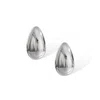 Retro Chic Women's Silver Drop Earrings