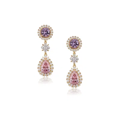 Retro Chic Women's Yellow Princess's Sugar Earrings