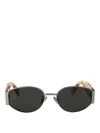 Retro Super Future Sunglasses In Metallic