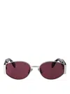 Retro Super Future Sunglasses In Metallic