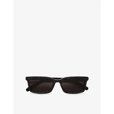Retro Super Future Womens Brown Maison Margiela Lunettes 5 Ecailes Rectangle-frame Sunglasses