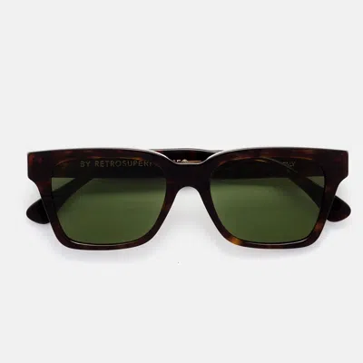 Retro Super Future Sunglasses America 3627 Green 88 U Brown/green Unisex