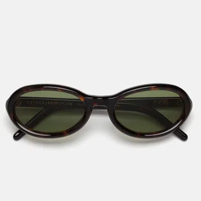 Retro Super Future Sunglasses Cherry Havana 4 Ok Brown/green Unisex
