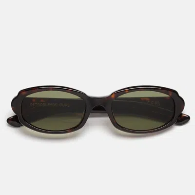 Retro Super Future Sunglasses Esatto 3627 Xs6 Brown/green Unisex