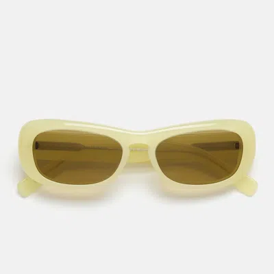 Retro Super Future Sunglasses Sugo Canarino 6 Dm Yellow/dark Yellow Unisex