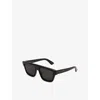 Retro Super Future Womens Black Marni Nistakari Square-frame Acetate Sunglasses In Black