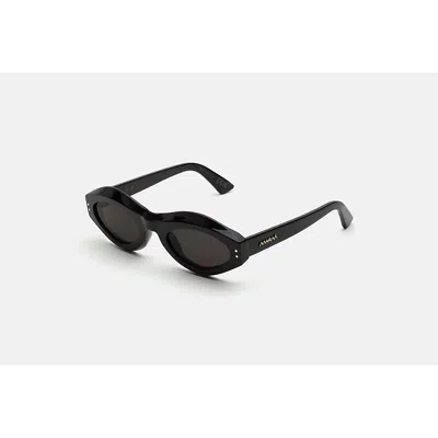 Retro Super Future Womens Black Marni Zytherin Oval-frame Acetate Sunglasses