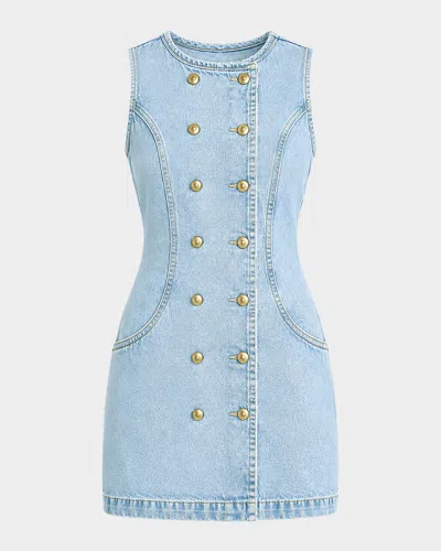 Retroféte Hanna Denim Mini Dress