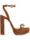 Retroféte 130mm Lirica Sandals In Brown