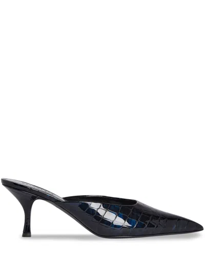 Retroféte 75mm Bonnie Mules In Blue